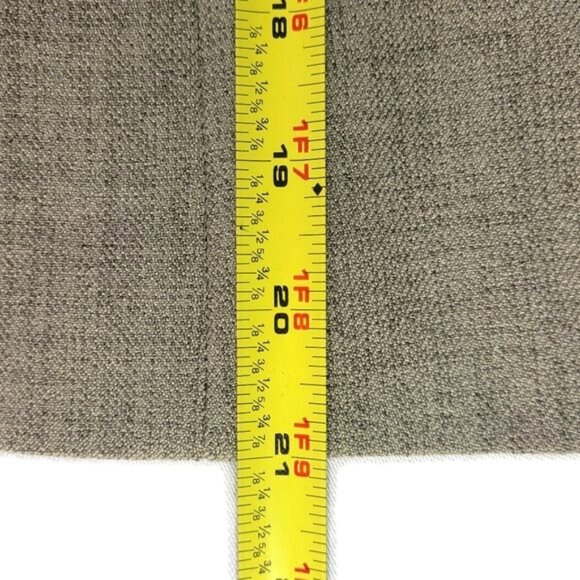 Kasper Blazer Women Size 8P Heather Brown Zip Pockets 3/4 Cuff Sleeves Hook Eye - Picture 7 of 10